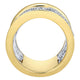 Anniversary Band 14k Yellow/white Gold Diamond Fancy