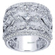 Anniversary Band 18k White Gold Diamond Fancy