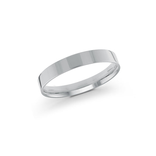 Malo White Gold Men's Wedding Band 3mm J-104-03WG