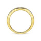 Gabriel & Co. LR51342Y45JJ 14K Yellow Gold Curved Pavé Diamond Ring