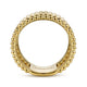 14K Yellow Gold Bujukan Wide Band Ring