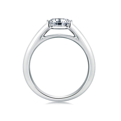 A.Jaffe Classics Collection solitaire engagement ring with cathedral setting