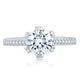 A.Jaffe Six Double Prong Modern Classic Diamond Band Engagement Ring ME2130Q/162