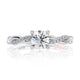 Alternating Row Diamond Wedding Band MECRD2544/135