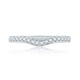 A.Jaffe Classic Contoured Diamond Wedding Band MR1640/14