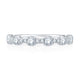 Floating Bubble Diamond Wedding Band with Quilted Interior MR2303Q/73