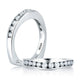 A.Jaffe Signature Contoured Channel Set Diamond Wedding Band MRS032/48