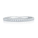 A.Jaffe Signature Vintage French Pav�� Diamond Quilted Wedding Band MRS742QB/25
