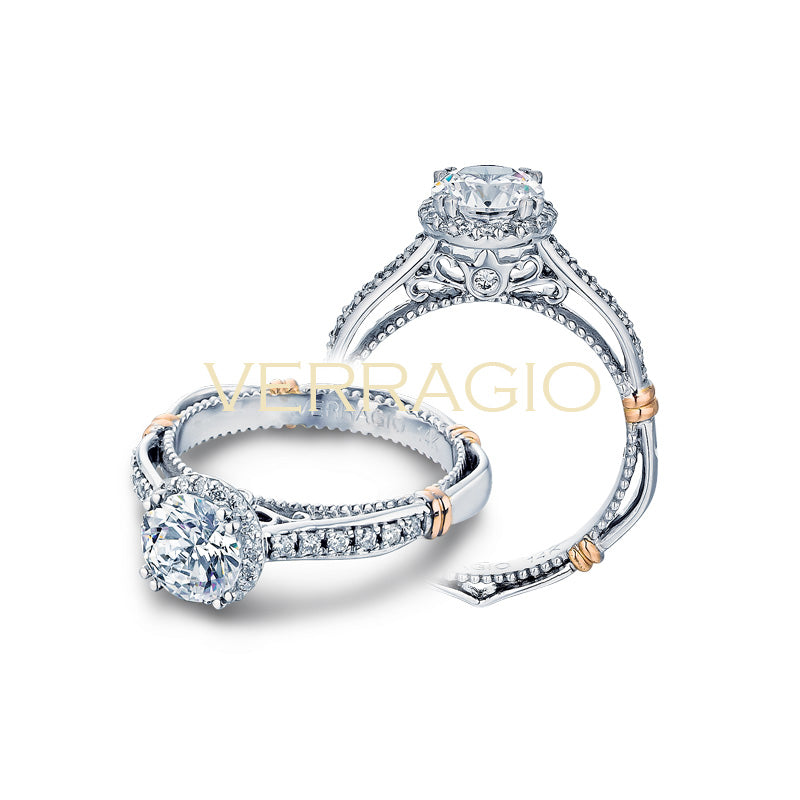 Verragio Parisian Collection Engagement Ring D-104R-GOLD