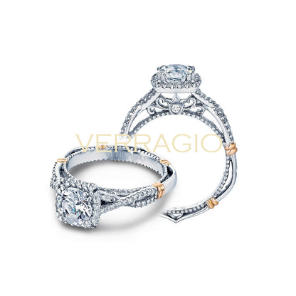Verragio Parisian Collection Engagement Ring D-106CU-GOLD