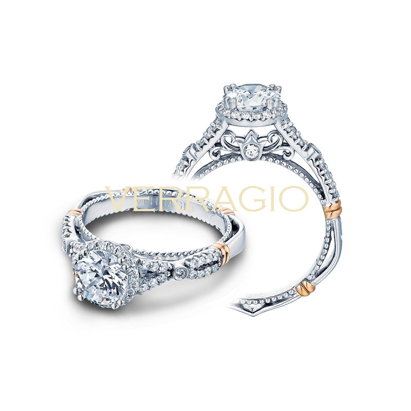 Verragio Parisian Collection Engagement Ring D-109R-GOLD