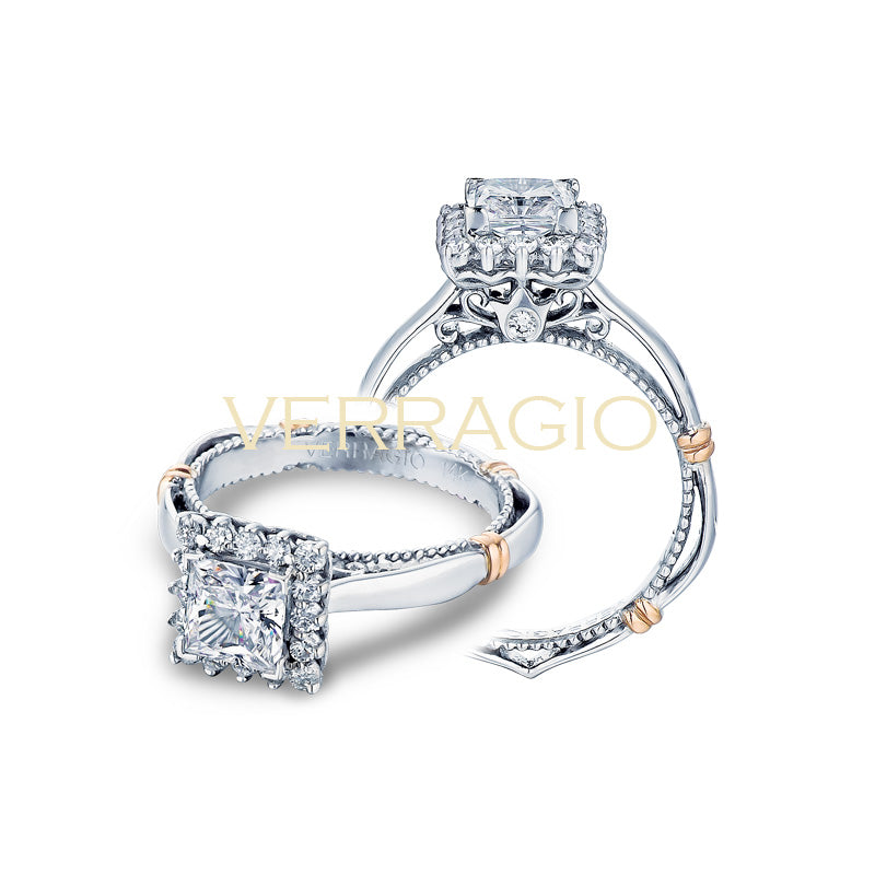 Verragio Parisian Collection Engagement Ring D-112P-GOLD