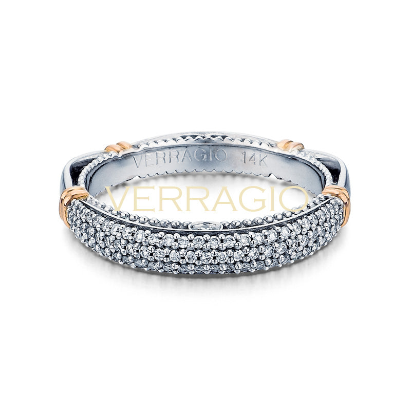 Verragio Parisian Collection 14k Gold Wedding Ring D-114W-GOLD