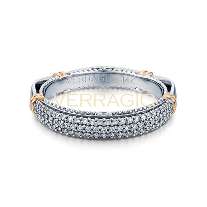 Verragio Parisian Collection 14k Gold Wedding Ring D-114W-GOLD
