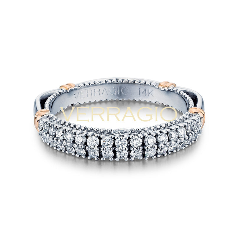 Verragio Parisian Collection 14k Gold Wedding Ring D-115W-GOLD