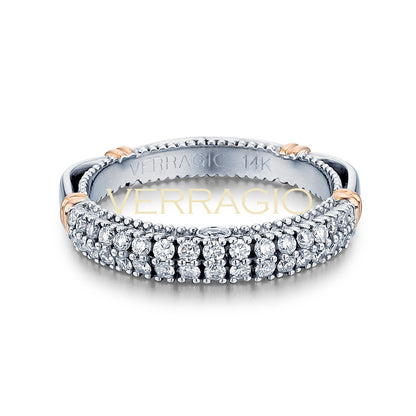 Verragio Parisian Collection 14k Gold Wedding Ring D-115W-GOLD