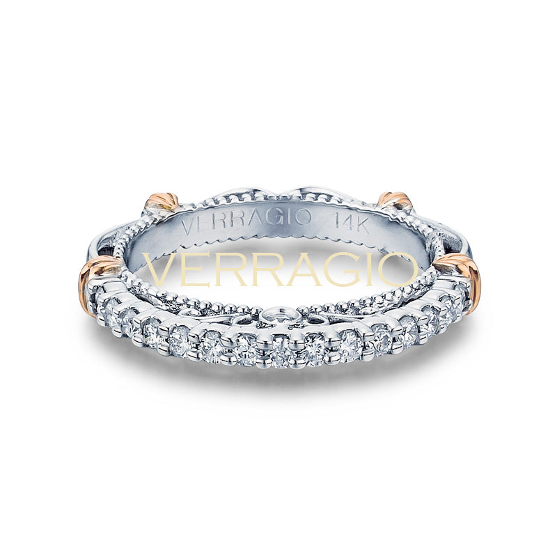Verragio Parisian Collection 14k Gold Wedding Ring D-116W-GOLD