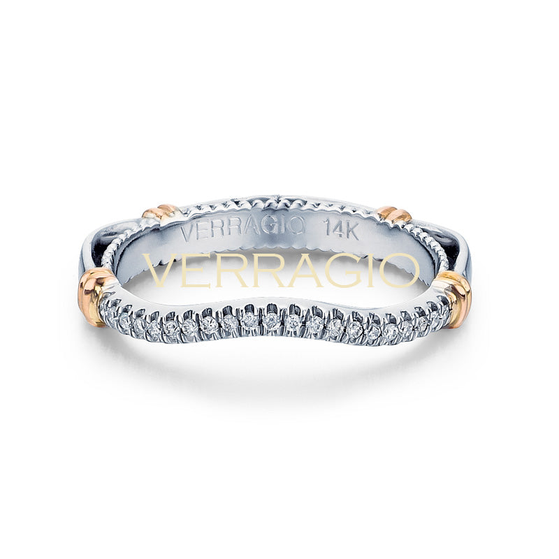 Verragio Parisian Collection 14k Gold Wedding Ring D-117W-GOLD