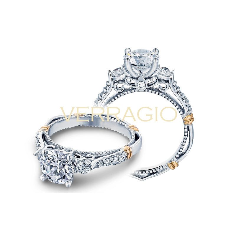 Verragio Parisian Collection Engagement Ring D-124R-GOLD