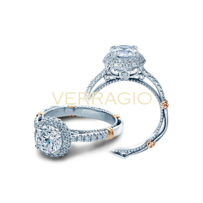 Verragio Parisian Collection Engagement Ring D-133RD-GOLD