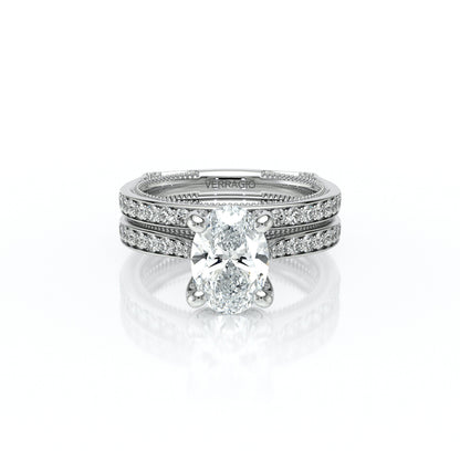 Verragio Halo Oval Engagement Ring