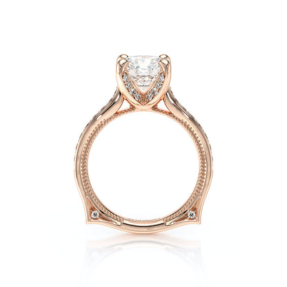 Verragio Halo Round Engagement Ring