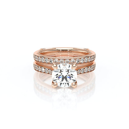 Verragio Halo Round Engagement Ring