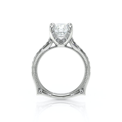 Verragio Halo Round Engagement Ring