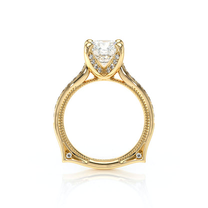 Verragio Halo Round Engagement Ring