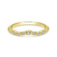 18K Yellow Gold Diamond Matching Wedding Band