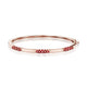 Bangle, Pulse Ruby, 3.25mm