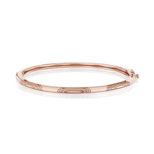 Bangle, Pulse Milgrain, 3mm