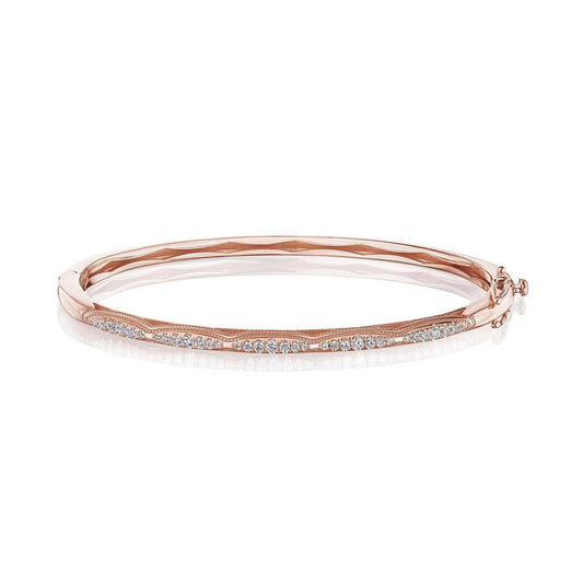 Bangle, Single Row Diamond, 3mm