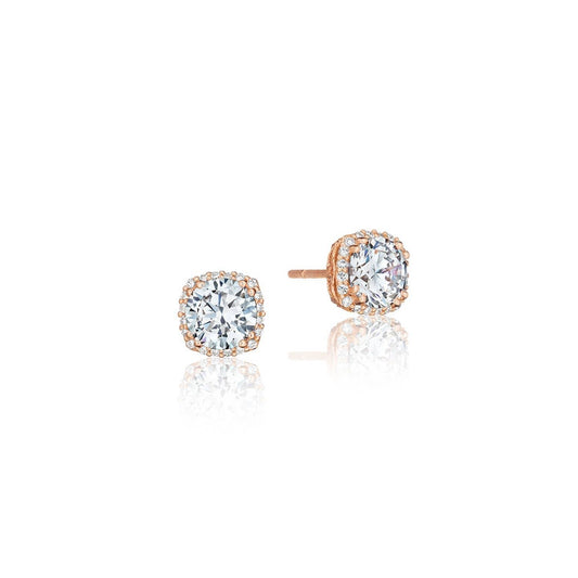 Dantela Bloom Diamond Stud Earrings