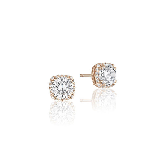 Dantela Bloom Diamond Stud Earrings