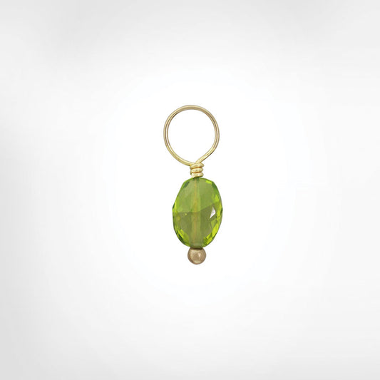 Peridot Faceted Oval