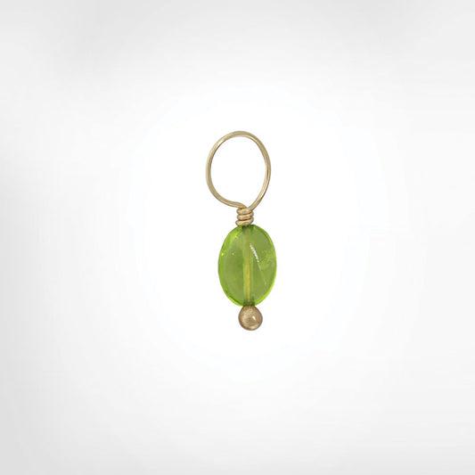 Peridot Unfaceted Oval