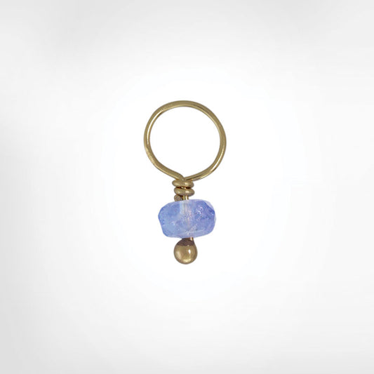 Tanzanite Faceted Rondelle