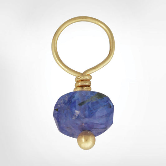 Tanzanite Faceted Rondelle