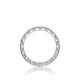 Tacori Blooming Beauties 18k White Gold Diamond Wedding Band (0.68 CTW)