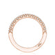 French Pav�� Diamond Wedding Band - 1.5mm