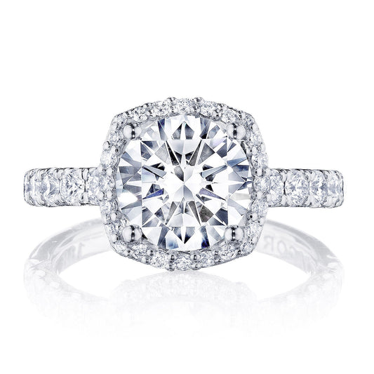 Round Bloom Engagement Ring