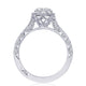 Round Bloom Engagement Ring