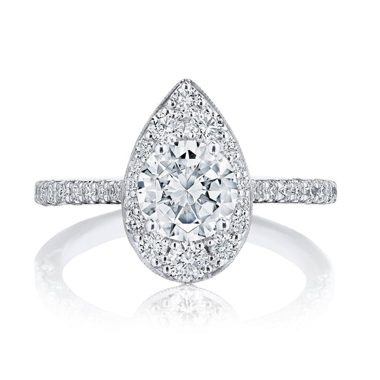 Round Bloom Engagement Ring
