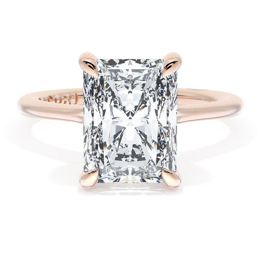 Radiant Solitaire Engagement Ring