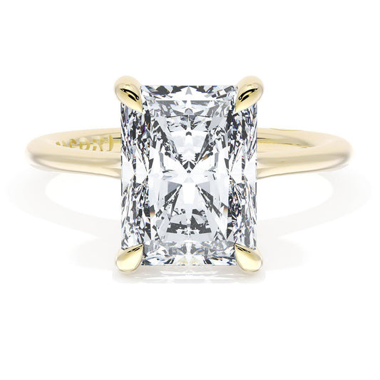 Radiant Solitaire Engagement Ring