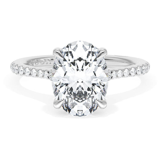Oval Solitaire Engagement Ring