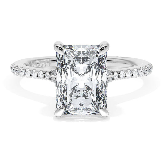 Radiant Solitaire Engagement Ring