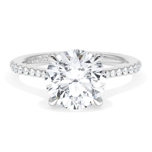 Round Solitaire Engagement Ring