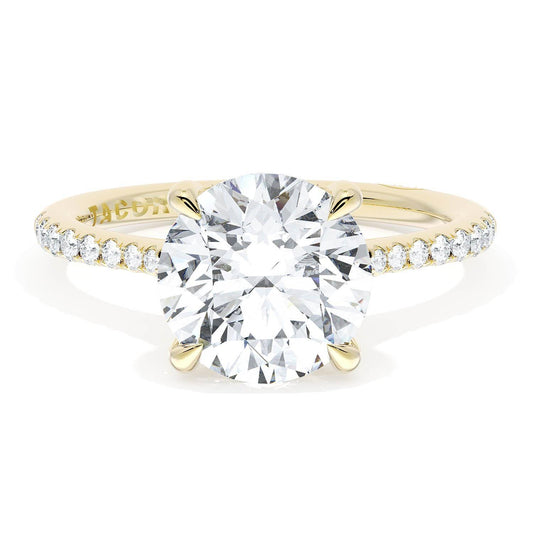 Round Solitaire Engagement Ring